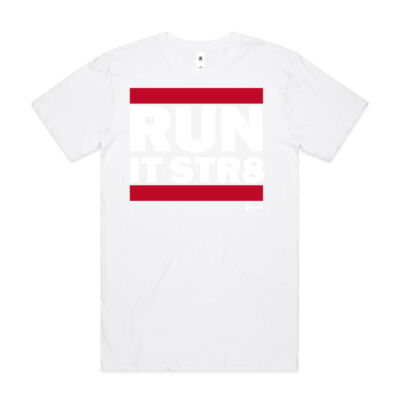 Run It Straight - Black Tee Thumbnail